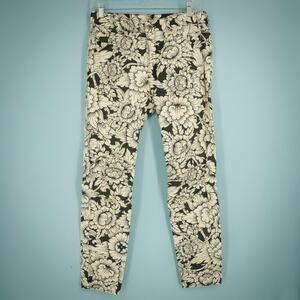 G Star Raw Pharrell Williams Size 27 Elwood X25 Floral Mid Boyfriend Pants 5622